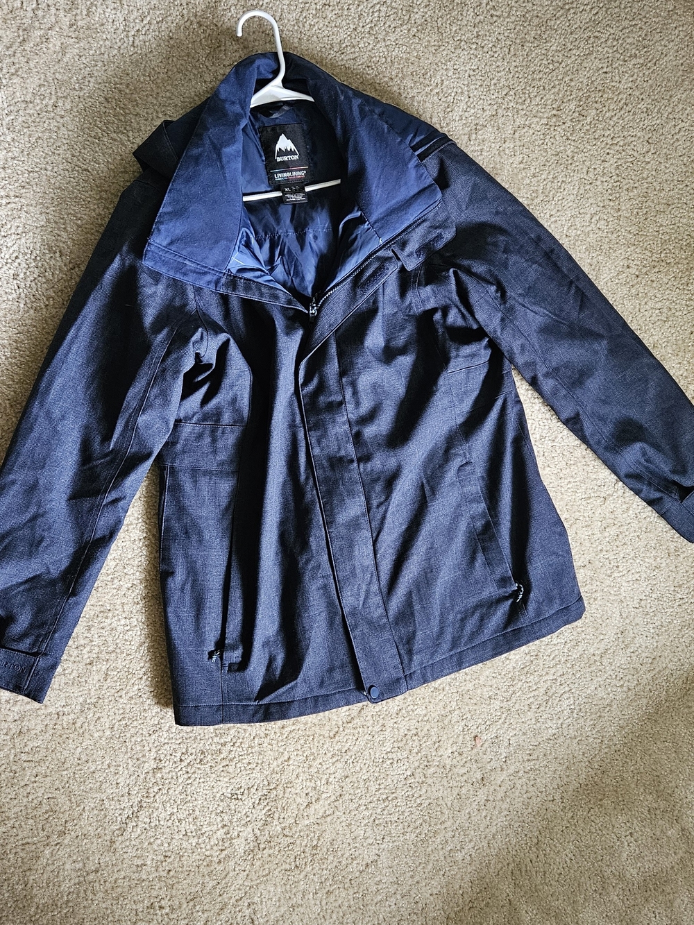 Burton Navy Snowboard Coat